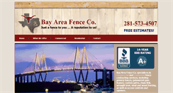 Desktop Screenshot of bayareafenceco.com